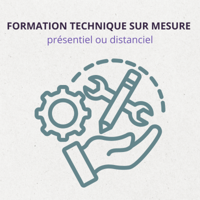 Formation technique sur mesure site cg